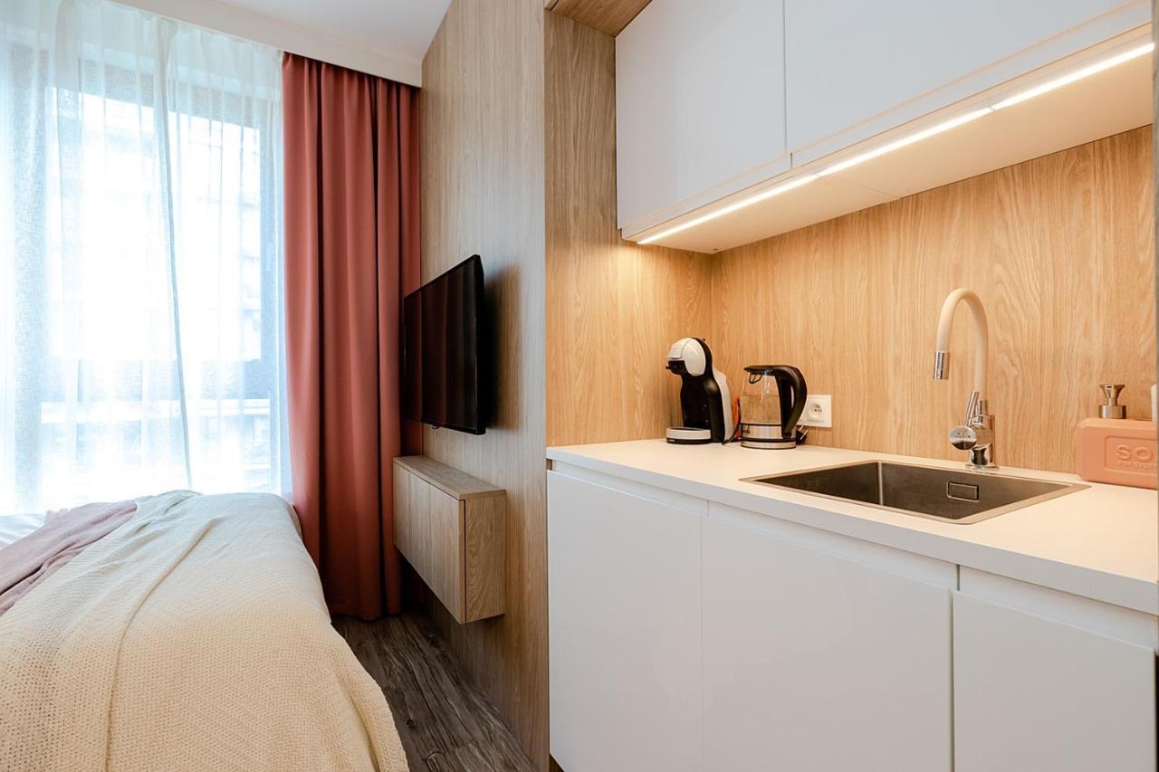 Studio Wola Apartament Kasprzaka - Wifi + Smart Tv วอร์ซอ ภายนอก รูปภาพ