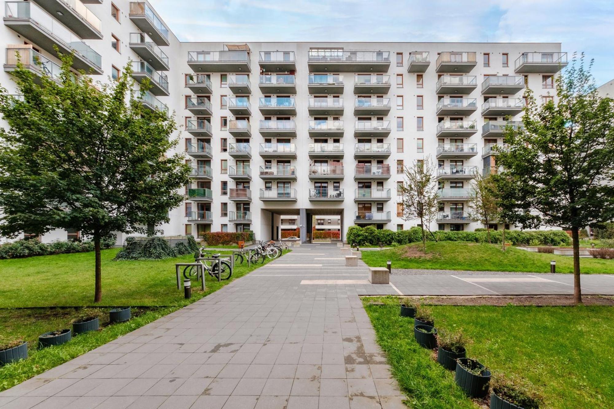 Studio Wola Apartament Kasprzaka - Wifi + Smart Tv วอร์ซอ ภายนอก รูปภาพ