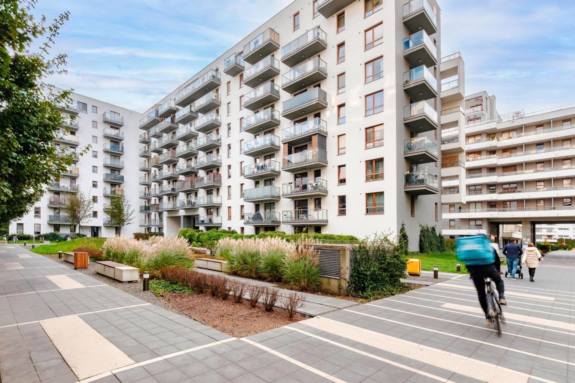 Studio Wola Apartament Kasprzaka - Wifi + Smart Tv วอร์ซอ ภายนอก รูปภาพ