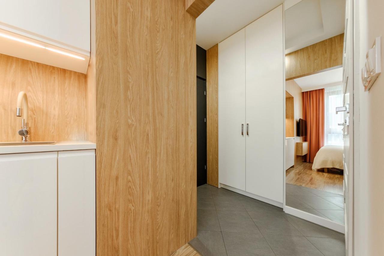 Studio Wola Apartament Kasprzaka - Wifi + Smart Tv วอร์ซอ ภายนอก รูปภาพ