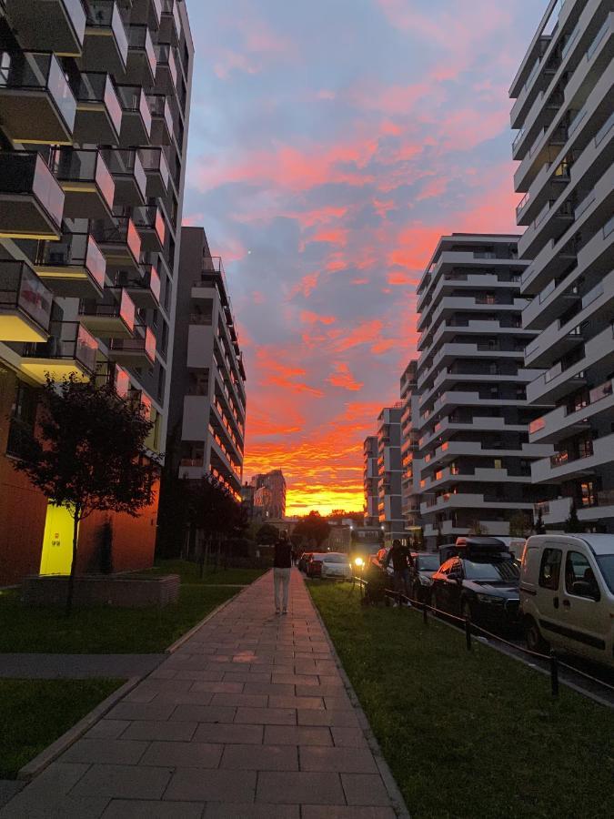 Studio Wola Apartament Kasprzaka - Wifi + Smart Tv วอร์ซอ ภายนอก รูปภาพ